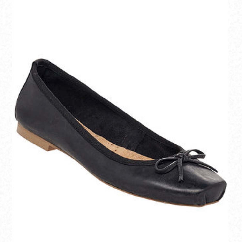 Kork-Ease Black Flats